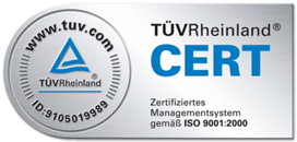 Zertifiziertes Managmentsystem gem ISO 9001:2000